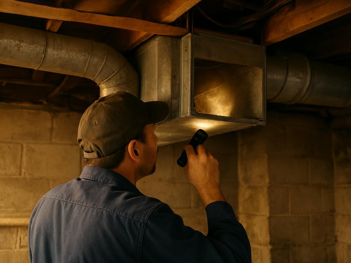 Schwartz Air Duct Services work in Phoenix